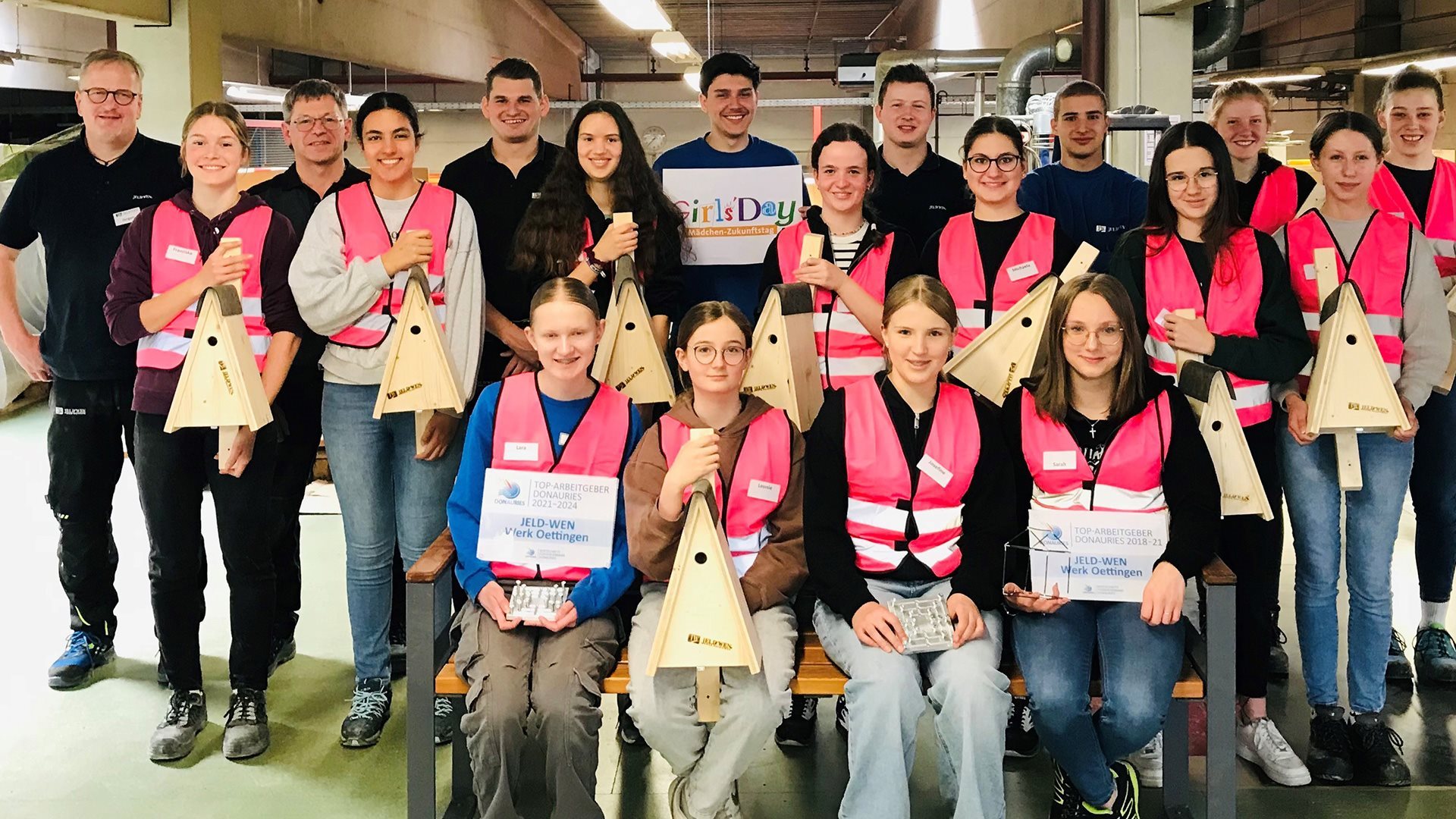Girls’Day bei JELD-WEN in Oettingen