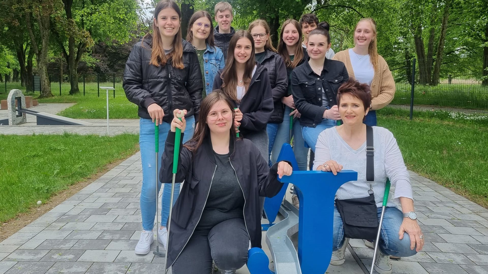 Einweihung der JELD-WEN-Minigolfbahn