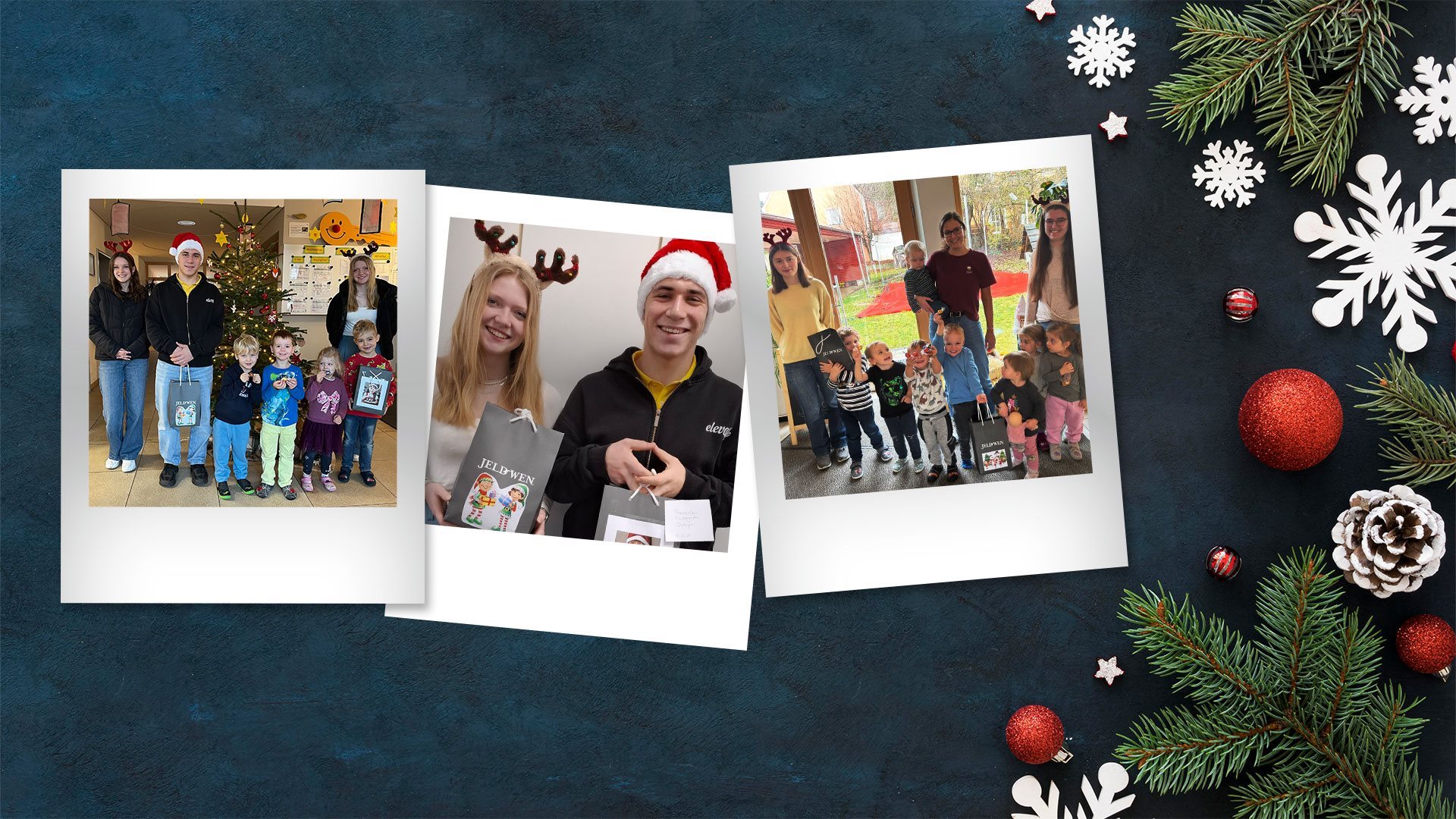 Weihnachtsschokolade für zwei Oettinger Kindergärten